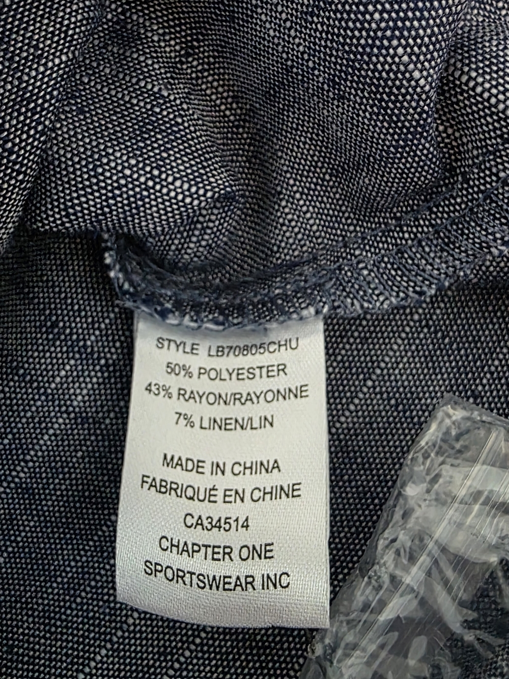Joie Sleeveless Button-Front Top in Heathered Blue Womens Size Small - Picture 6 of 9